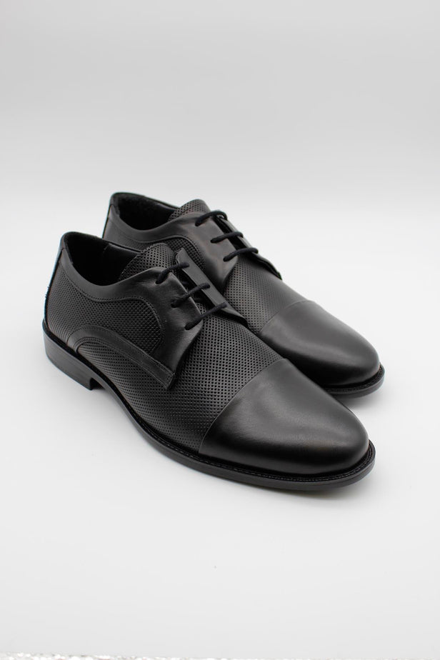 IMZA Men's Aniline Leather Lace-Up Classic Shoes – 1033235129