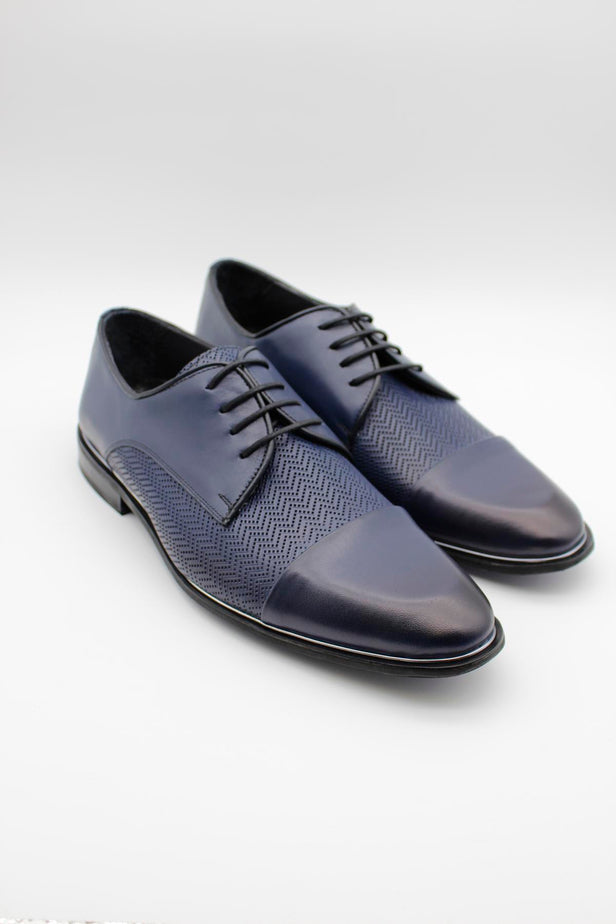 IMZA Men's Aniline Leather Lace-Up Classic Shoes – 1033235109