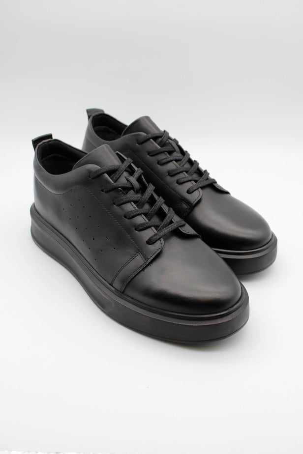 IMZA Men's Antique Leather Lace-Up Casual Shoes – 1033235121