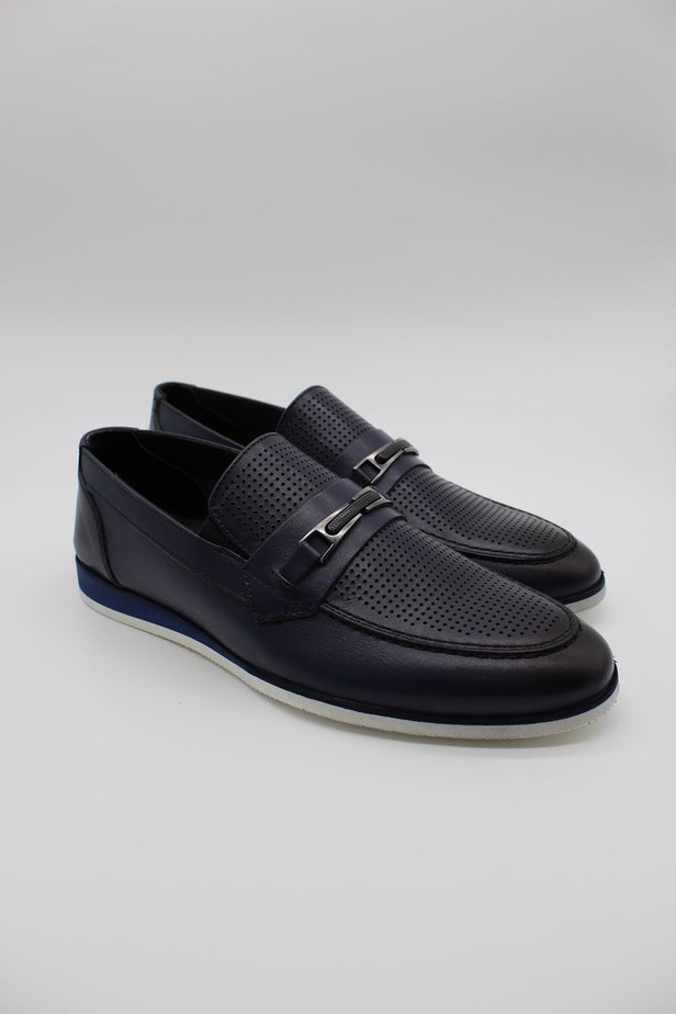 Genuine Leather Antique EVA Sole Buckle Classic Shoes 1033230206