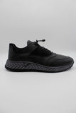 Black 100% Leather Thermo Sole Lace-Up Casual Shoes 1033235115