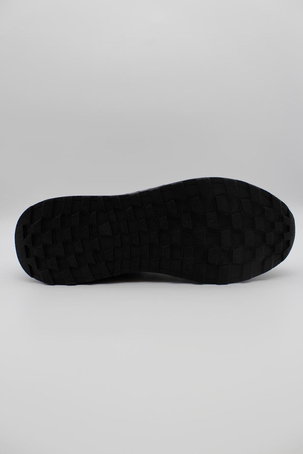 Black 100% Leather Thermo Sole Lace-Up Casual Shoes 1033235115