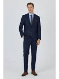 Navy Solid Filafil Notch Lapel Full-Lined 6 Drop Comfort Fit Suit 1001250170