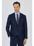 Navy Solid Filafil Notch Lapel Full-Lined 6 Drop Comfort Fit Suit 1001250170