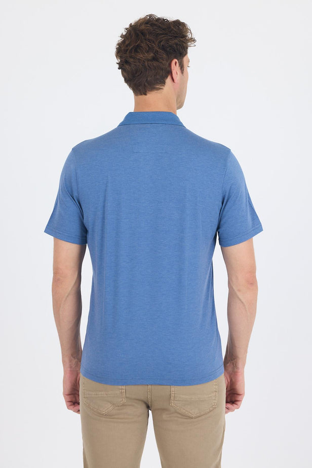 Short Sleeve Polo Collar Pocket G Comfort T-Shirt 1011250173