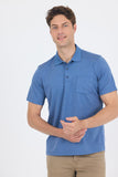 Short Sleeve Polo Collar Pocket G Comfort T-Shirt 1011250173