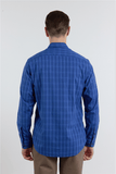 IMZA Men's Checked Premium Slim Fit 100% Cotton Shirt – 1004255187