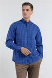 IMZA Men's Checked Premium Slim Fit 100% Cotton Shirt – 1004255187