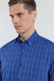 IMZA Men's Checked Premium Slim Fit 100% Cotton Shirt – 1004255187