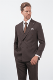 IMZA Men's Double-Breasted Slim Fit Classic Suit – 1001260900