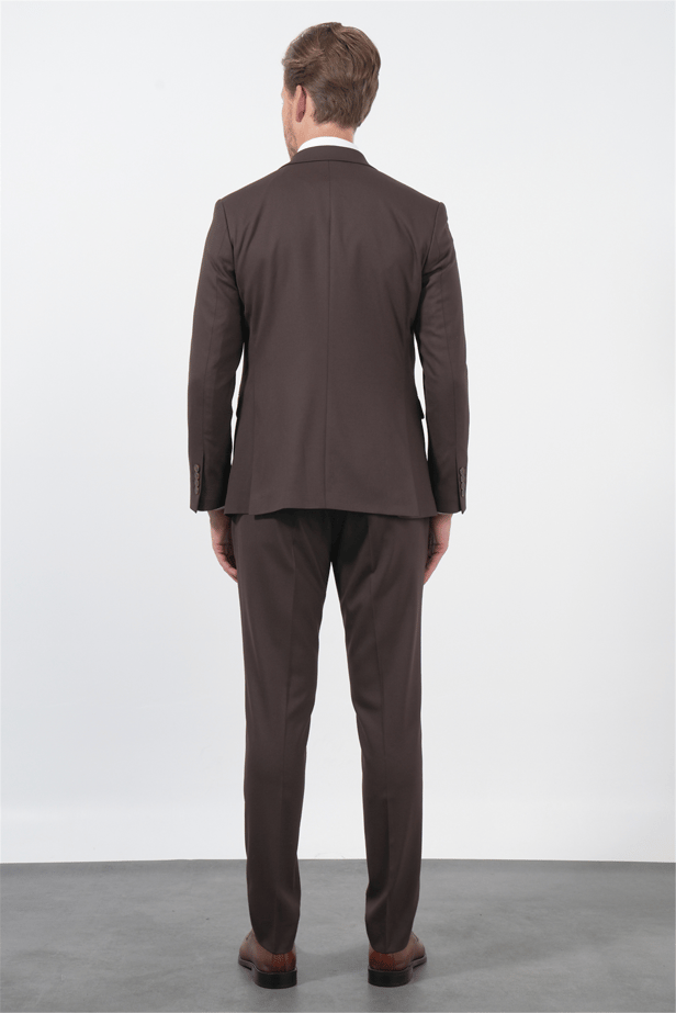 IMZA Men's Double-Breasted Slim Fit Classic Suit – 1001260900