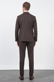 IMZA Men's Double-Breasted Slim Fit Classic Suit – 1001260900