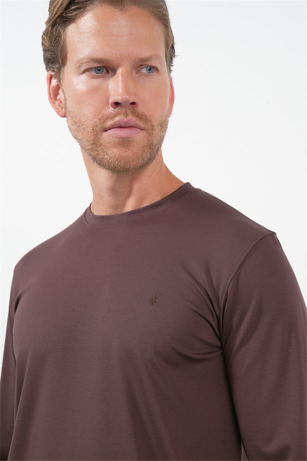 IMZA Men's Crew Neck Knitted Stretch Sweatshirt – 1013260150