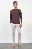 IMZA Men's Crew Neck Knitted Stretch Sweatshirt – 1013260150