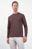 IMZA Men's Crew Neck Knitted Stretch Sweatshirt – 1013260150