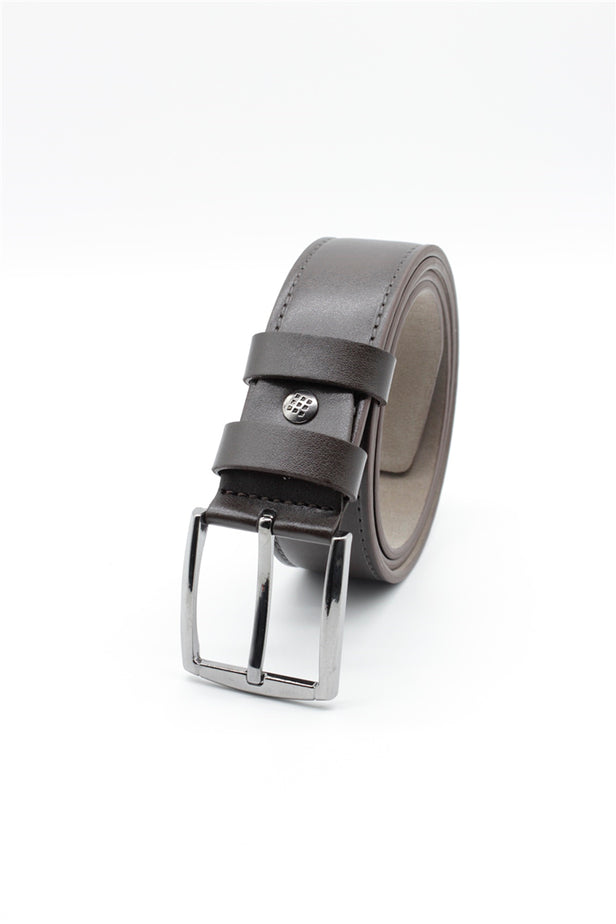 Plain Aniline Casual Faux Leather Seamless Belt 1046255203