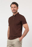 Short Sleeve Italian Collar Pocketless Standard Fit T-Shirt 1011260150