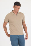 Short Sleeve Supreme Polo Collar Slim Fit Cotton Blend T-Shirt (Model 1011250164)