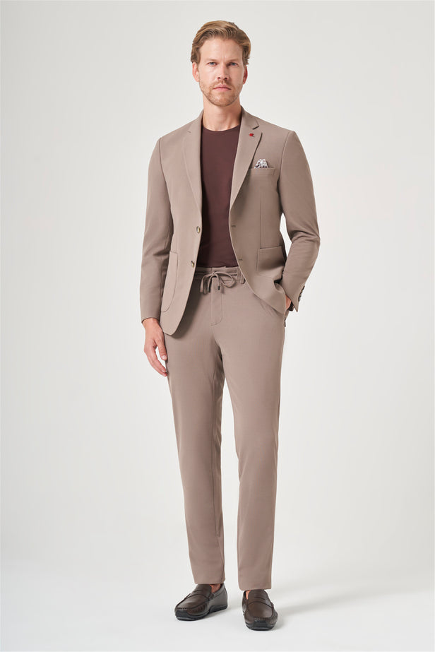 IMZA Men's Mono Lapel 6 Drop Slim Fit Classic Suit – 1001260194