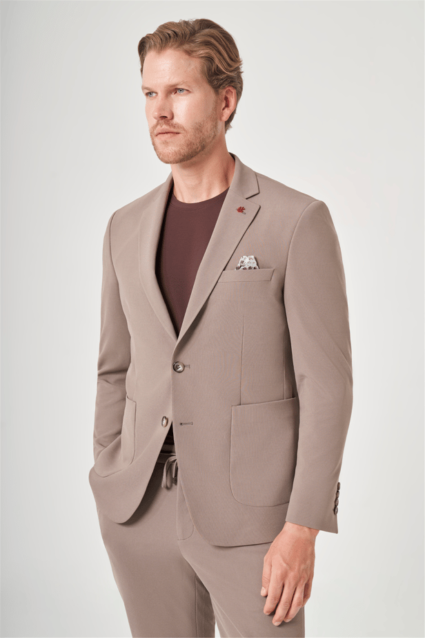 IMZA Men's Mono Lapel 6 Drop Slim Fit Classic Suit – 1001260194