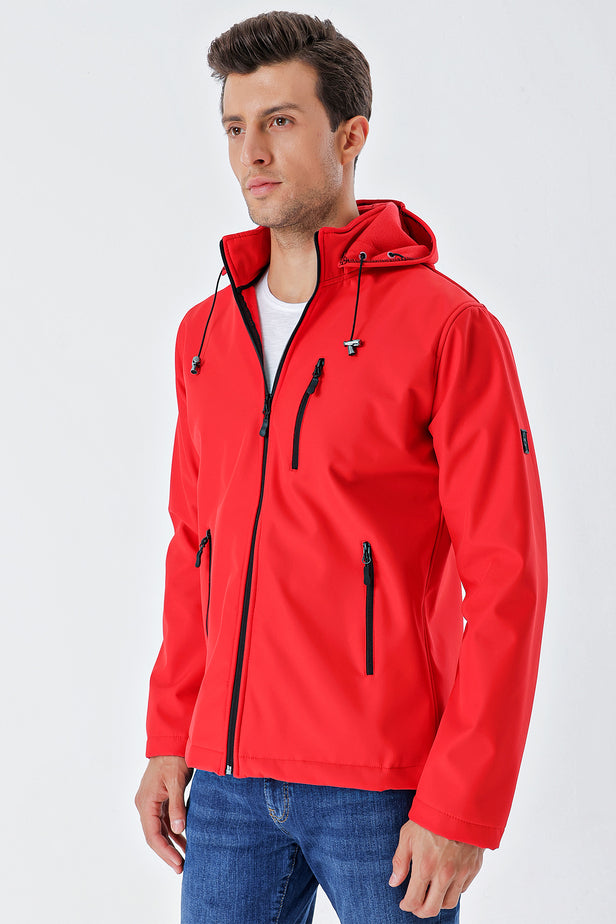 IMZA Men's Hooded Slim Fit Casual Jacket – 1007235163