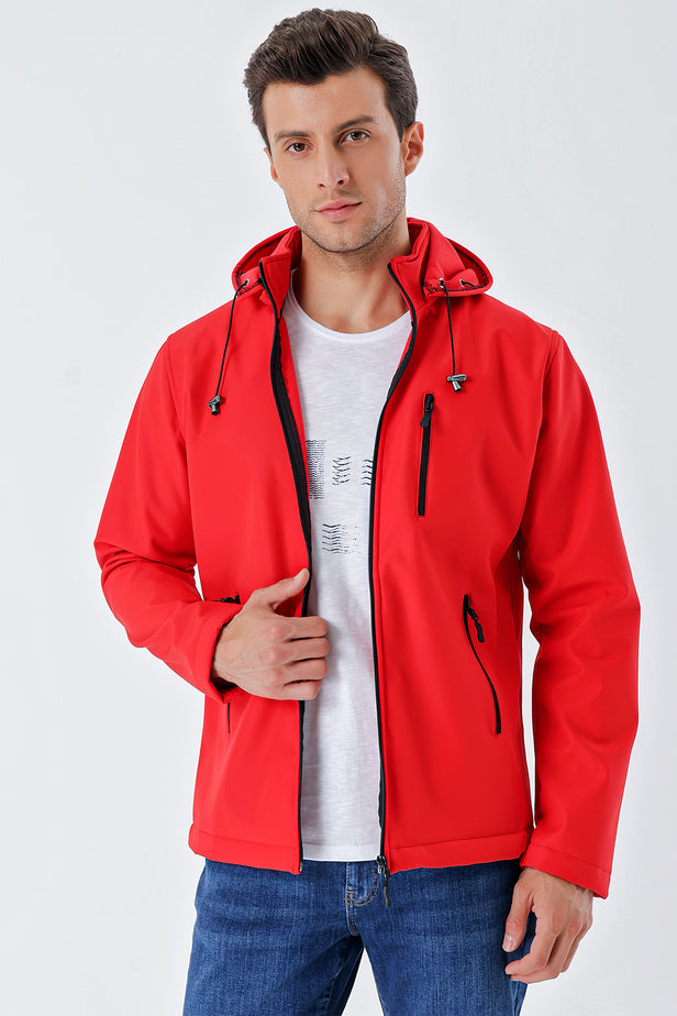 IMZA Men's Hooded Slim Fit Casual Jacket – 1007235163