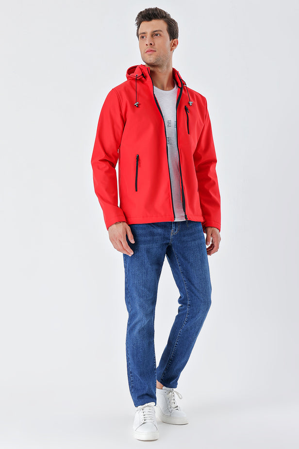 IMZA Men's Hooded Slim Fit Casual Jacket – 1007235163