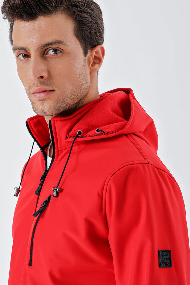 IMZA Men's Hooded Slim Fit Casual Jacket – 1007235163