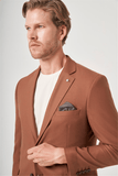 IMZA Men's Striped Slim Fit Classic Suit – 1001260901