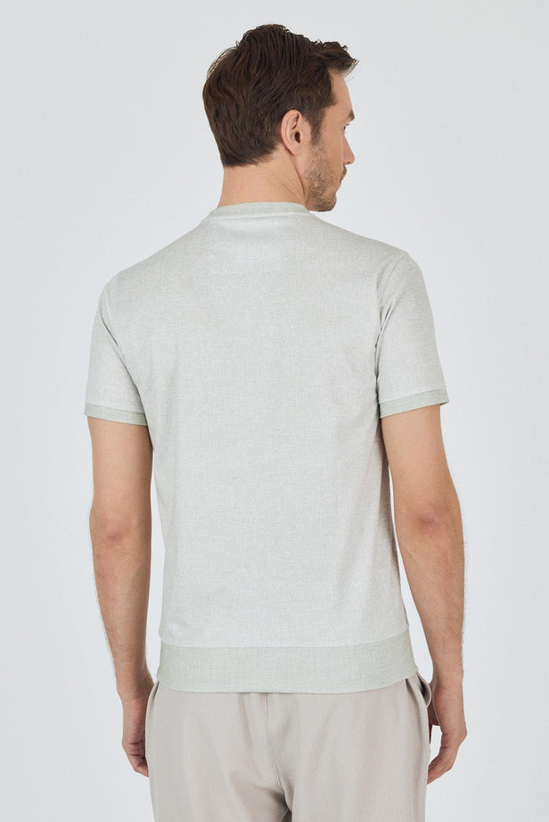 IMZA Men's Printed Interlock Slim Fit T-Shirt – 1011250124