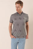 IMZA Men's Printed Knitted Slim Fit Casual T-Shirt – 1011230173