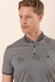 IMZA Men's Printed Knitted Slim Fit Casual T-Shirt – 1011230173
