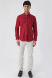 IMZA Men's 100% Cotton Slim Fit Casual Shirt – 1004230179