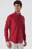 IMZA Men's 100% Cotton Slim Fit Casual Shirt – 1004230179
