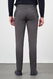Cotton Side Pocket Casual Slim Fit Chino Trousers 1003245163