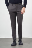 Cotton Side Pocket Casual Slim Fit Chino Trousers 1003245163