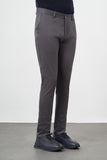 Cotton Side Pocket Casual Slim Fit Chino Trousers 1003245163