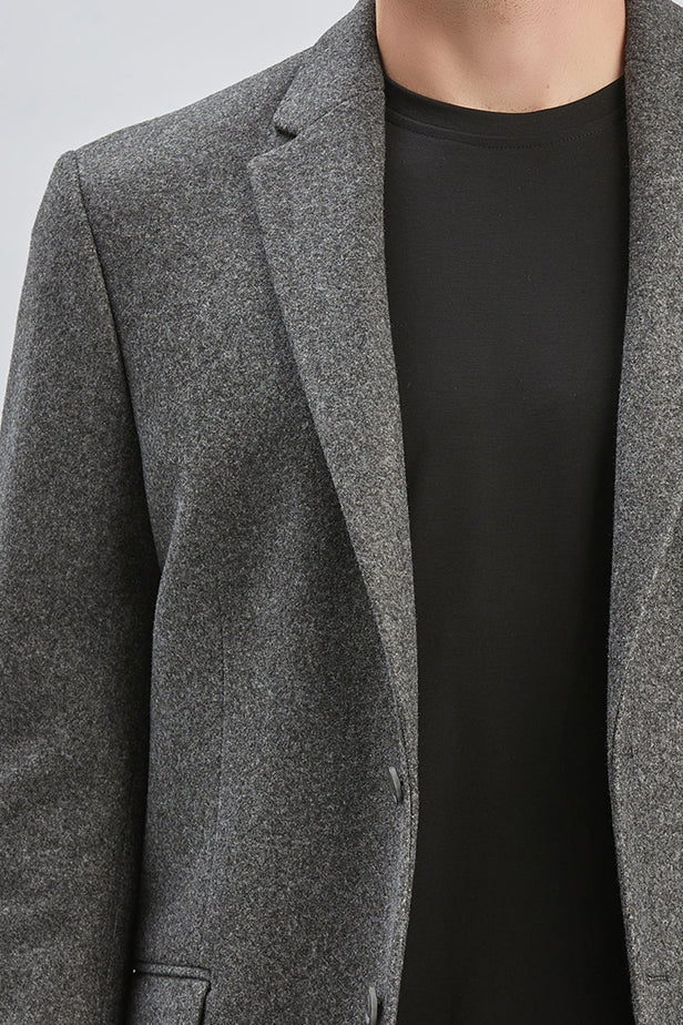 IMZA Men's Wool-Blend Comfort Fit Classic Blazer – 1002235140