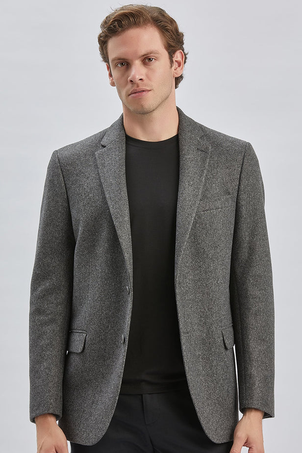 IMZA Men's Wool-Blend Comfort Fit Classic Blazer – 1002235140