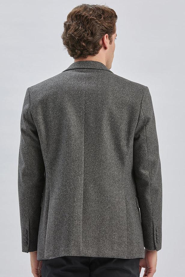 IMZA Men's Wool-Blend Comfort Fit Classic Blazer – 1002235140