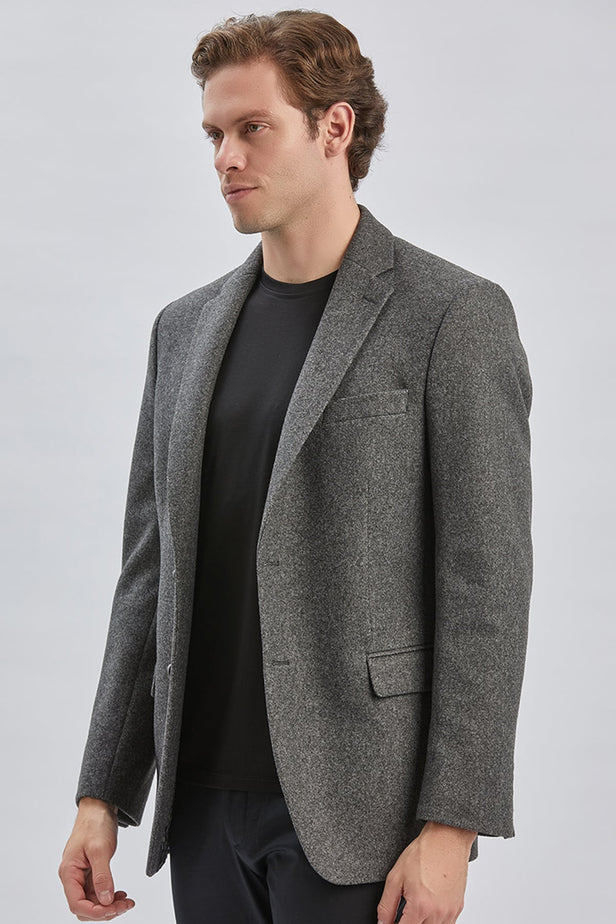 IMZA Men's Wool-Blend Comfort Fit Classic Blazer – 1002235140