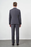 IMZA Men's Self-Patterned Comfort Fit Classic Suit – 1001245169