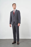 IMZA Men's Self-Patterned Comfort Fit Classic Suit – 1001245169