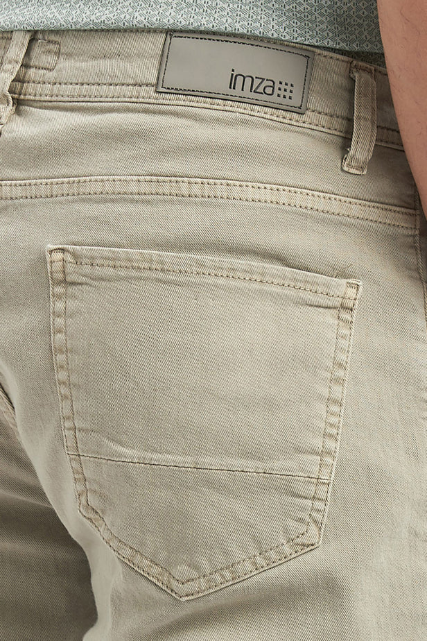 Cotton Five Pocket Casual Slim Fit Trousers 1003240319
