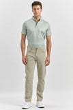 Cotton Five Pocket Casual Slim Fit Trousers 1003240319