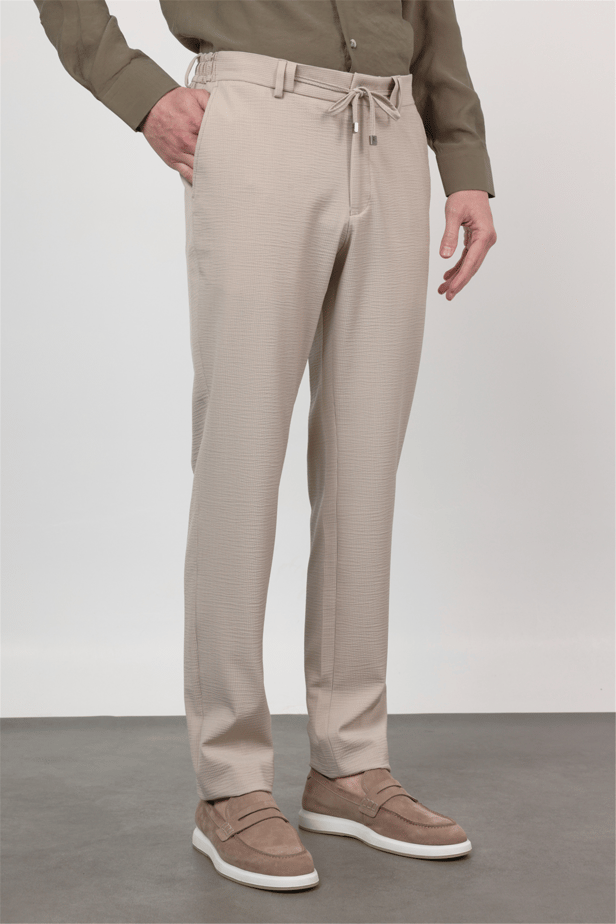 IMZA Men's Textured Slim Fit Stretch Jogger Pants – 1003260177