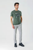 IMZA Men's Printed 100% Cotton Slim Fit Casual T-Shirt – 1011240165