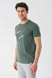 IMZA Men's Printed 100% Cotton Slim Fit Casual T-Shirt – 1011240165