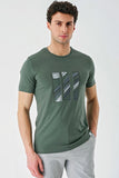 IMZA Men's Printed 100% Cotton Slim Fit Casual T-Shirt – 1011240165