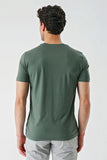 IMZA Men's Printed 100% Cotton Slim Fit Casual T-Shirt – 1011240165